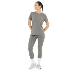 Endurance Alvaly Melange SS Tee Str. 38 Grå Dame