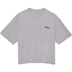 HALO Logo SS Tee Str. M Grå Dame