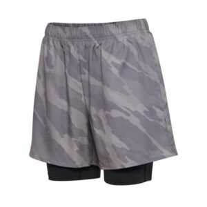 Hummel HIIT Intensity AOP 2in1 Shorts Str. L Grå Herre
