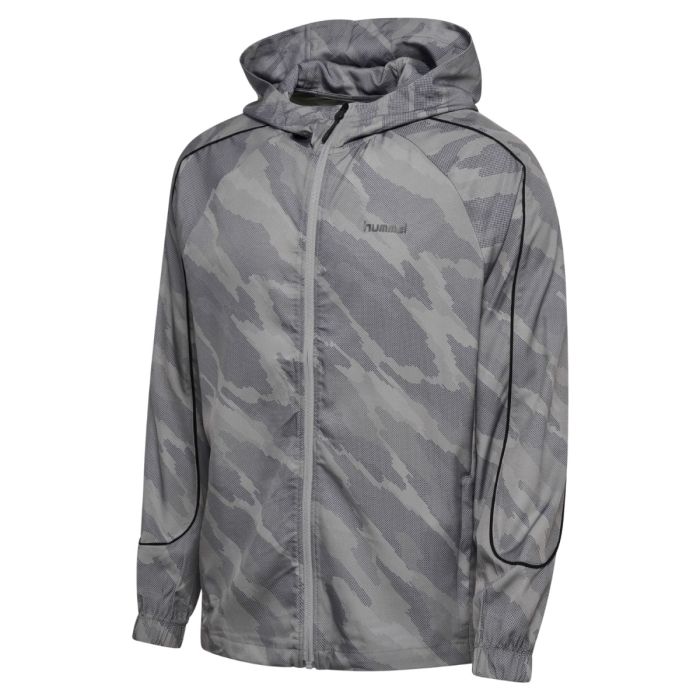 Hummel Hybrid Track Jacket Str. L Grå Herre Hummel Hybrid Track Jacket Str. L Grå Herre