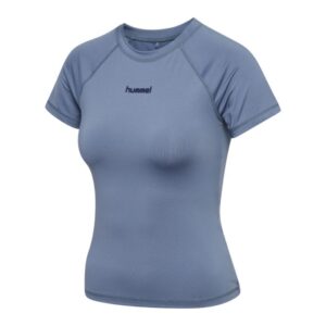 Hummel Prima SS Tee Str. L Blå Dame