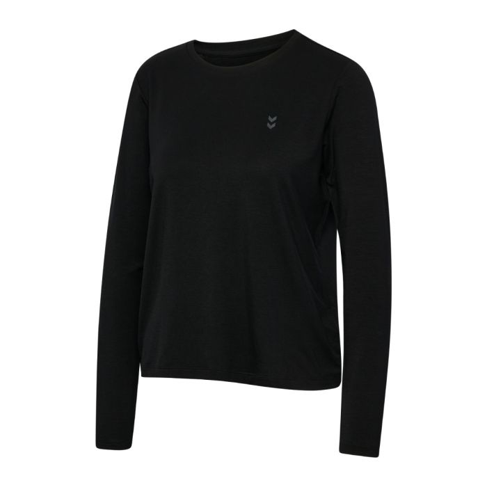 Hummel Yoga Soft Loose LS Tee Str. L Sort Dame Hummel Yoga Soft Loose LS Tee Str. L Sort Dame