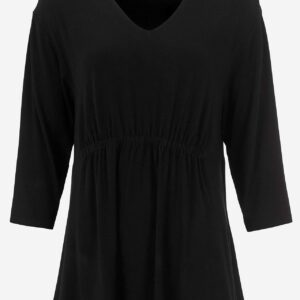 Jerseytop med 3/4 ærme