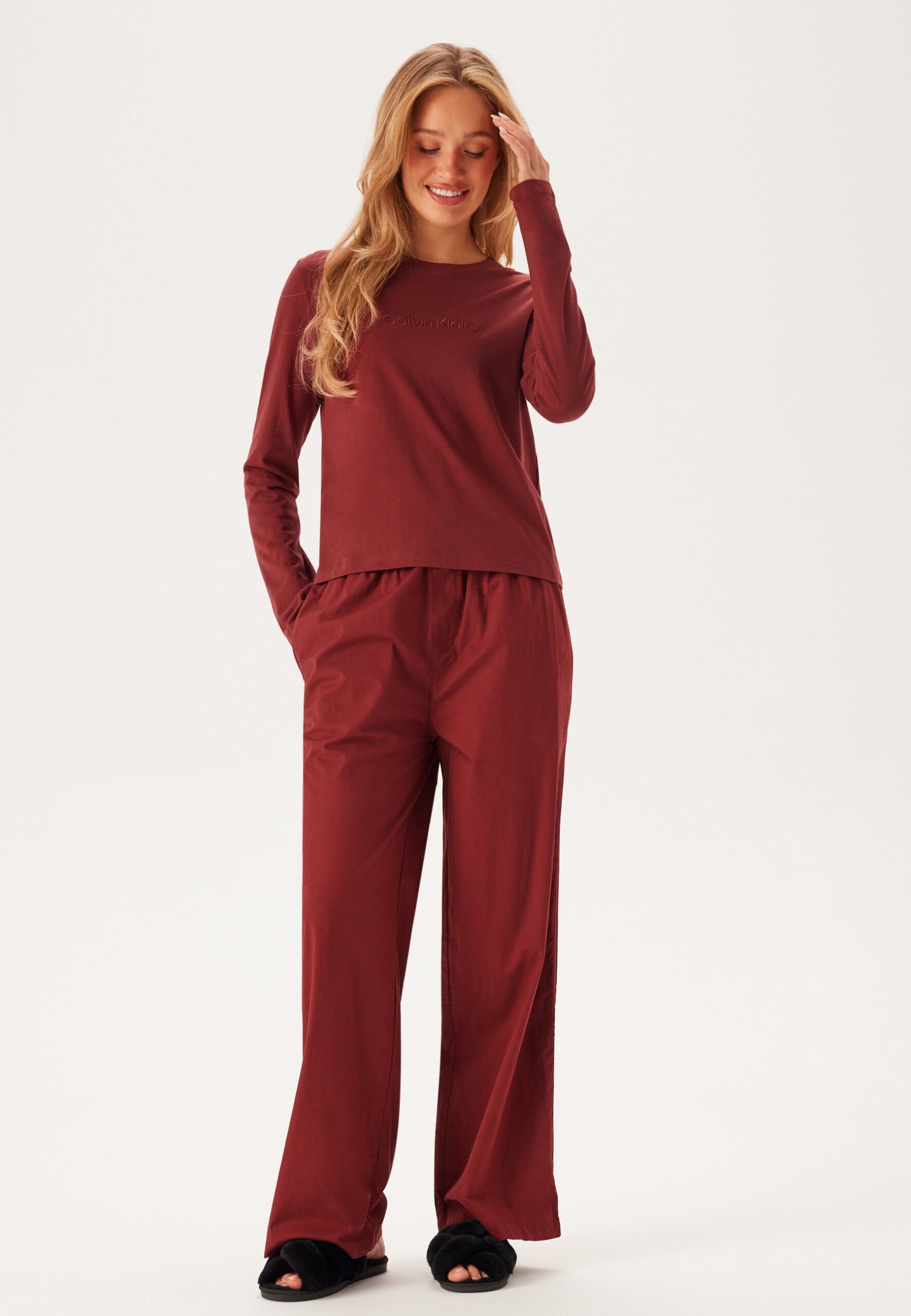 L/S SLEEP SET (COTTON TEE/PANT) L/S SLEEP SET (COTTON TEE/PANT)