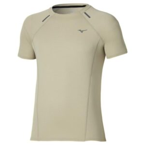 Mizuno Active Dry Aero Flow SS Tee Str. XL Grøn Herre