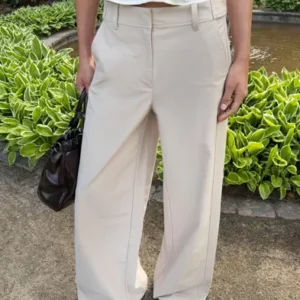 Nelly - Beige - Cargo Strap Pants