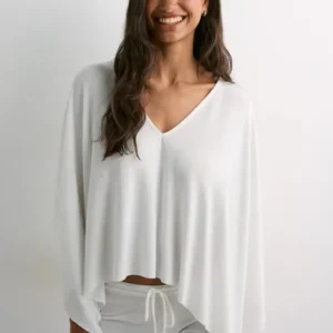 Nelly - Hvid - My Chill Poncho