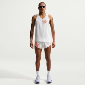 Nike Dri-FIT ADV Aeroswift 2 Inch Shorts Str. M Hvid Herre