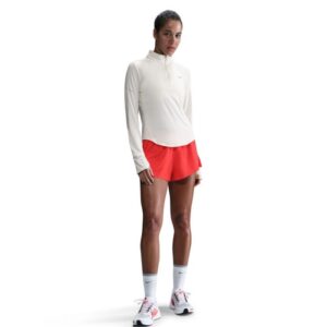 Nike Dri-Fit Swift Half Zip Running Top Str. L Hvid Dame
