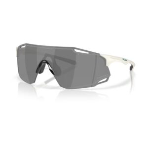 Oakley Cybr Dyno Solbriller Prizm Black Farve: Hvid - Optimal beskyttelse til løb og udendørs aktiviteter