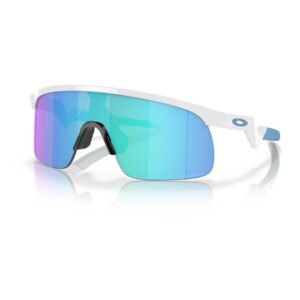 Oakley Resistor Sportssolbrille til Smalt Ansigt - Ideel til Løb & Cykling, Hvid Dame