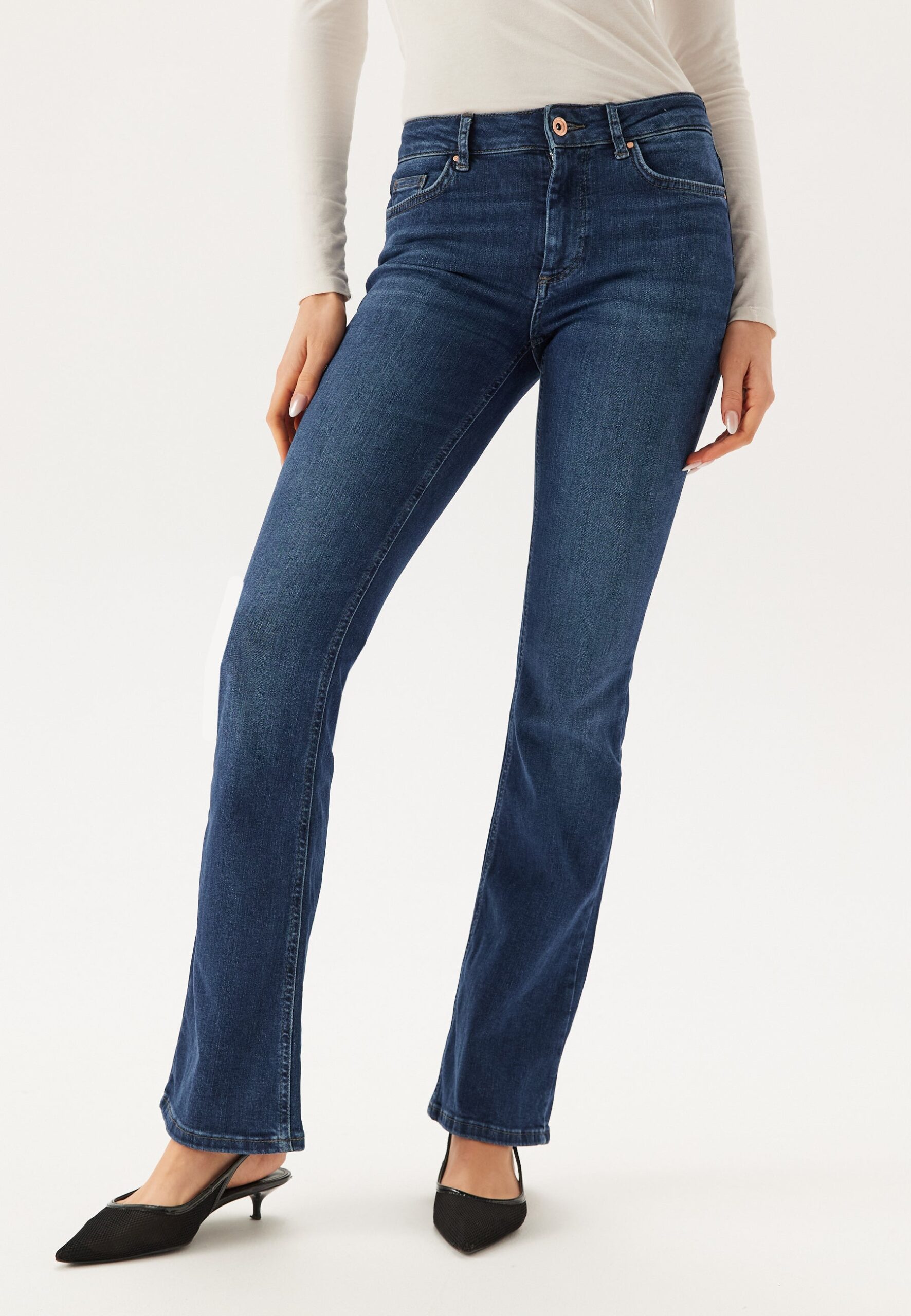 Onlblush Mid Flared Denim Onlblush Mid Flared Denim
