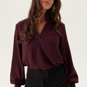 Onlmette V-Neck Smock Top