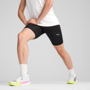 PUMA Run Foundation 8 Inch Korte Tights til Mænd - Sort, Ideel til Løb og Træning