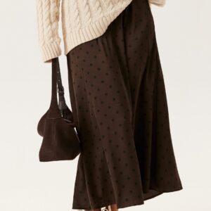 Pcjytta Hw Ankle Satin Skirt