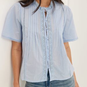 Pleated Detail Blouse