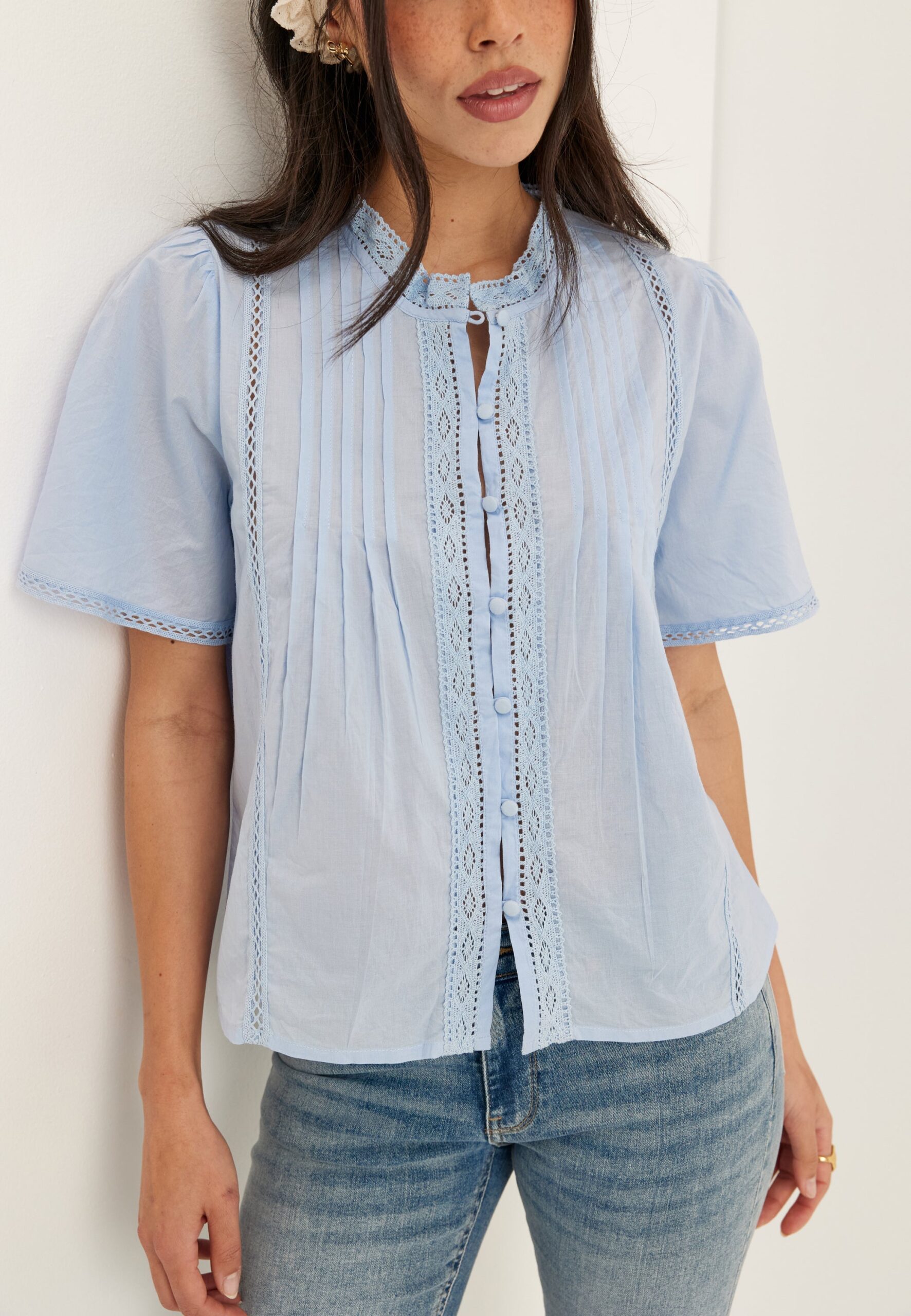 Pleated Detail Blouse Pleated Detail Blouse