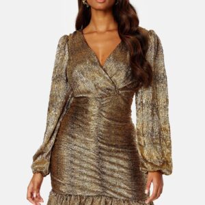 Racoon L/S V-Neck Regular Dress
