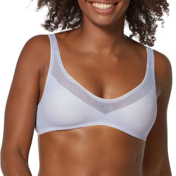 Sloggi BH 2P Oxygene Infinite Soft Bra Lyseblå Small Dame Sloggi BH 2P Oxygene Infinite Soft Bra Lyseblå Small Dame