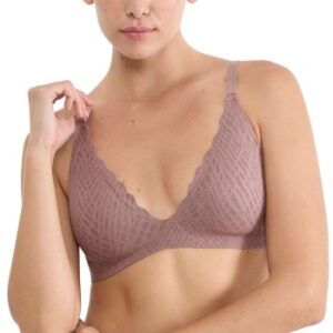 Sloggi BH ZERO Feel Bliss Push-Up Bra Brun Medium Dame