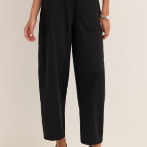 Soft Suit Barrel Trousers