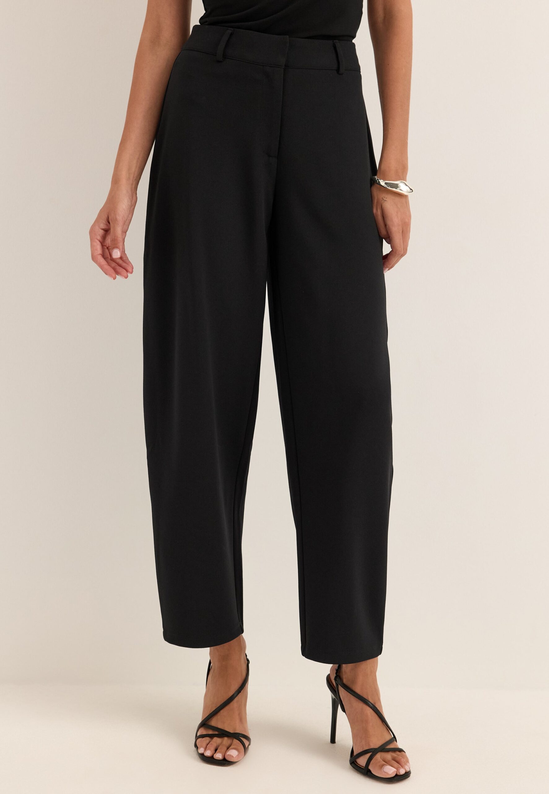 Soft Suit Barrel Trousers Soft Suit Barrel Trousers