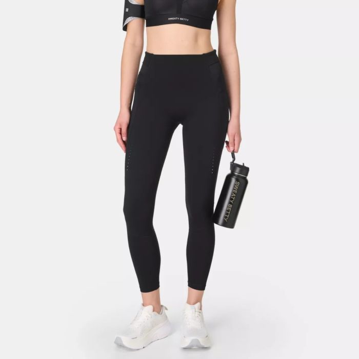 Sweaty Betty Ultimate Run Leggings Str. M Sort Dame Sweaty Betty Ultimate Run Leggings Str. M Sort Dame