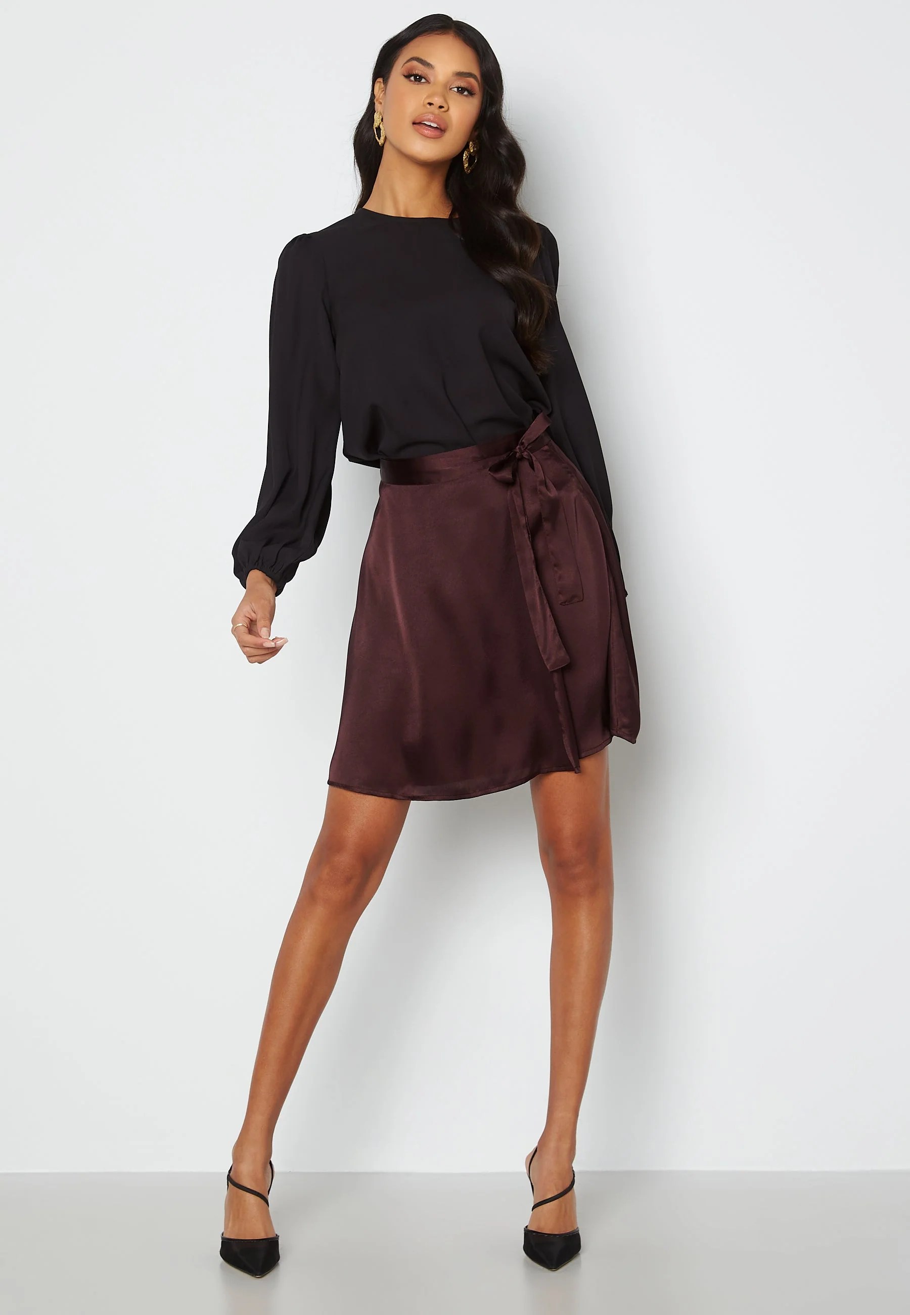 Tallulah Satin Skirt