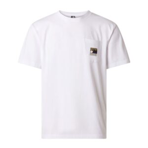 The North Face Mountain Logo RLX SS Tee Str. L Hvid Herre