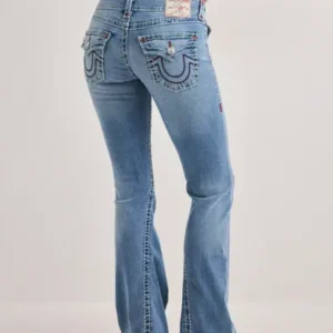 True Religion - Blå - Joey Lr Flare Sup T Flap