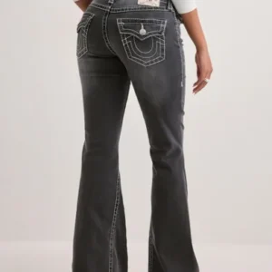 True Religion - Grå - Twisted Mr Ultra Flared Big T