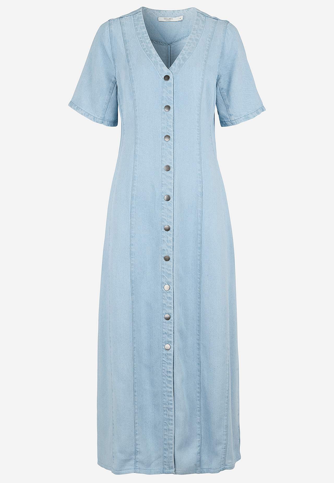 Ultrablød Premium cowboykjole med knapper