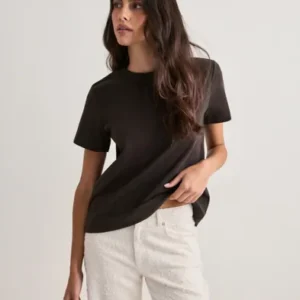 Vero Moda - Brun - Vmnaima Ss O-Neck T-Shirt Vma Noos