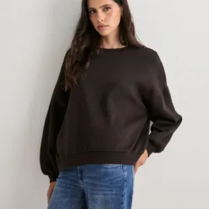 Vero Moda - Brun - Vmteddy Maly Ls Sweatshirt Jrs