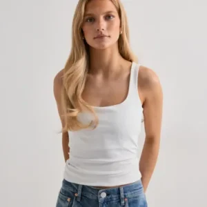 Vero Moda - Hvid - Vmmillion Sl Square Top 2-Way Jrs N