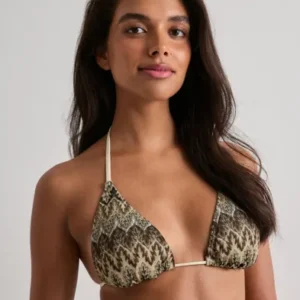 BECKSÖNDERGAARD - Mønstret - Amber Bel Bikini Top