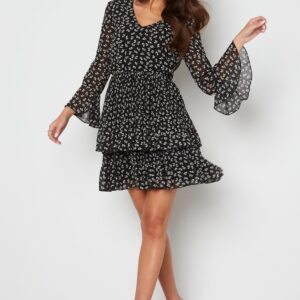 Carlotta flounce dress