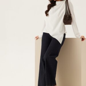 Draped Cape Blouse
