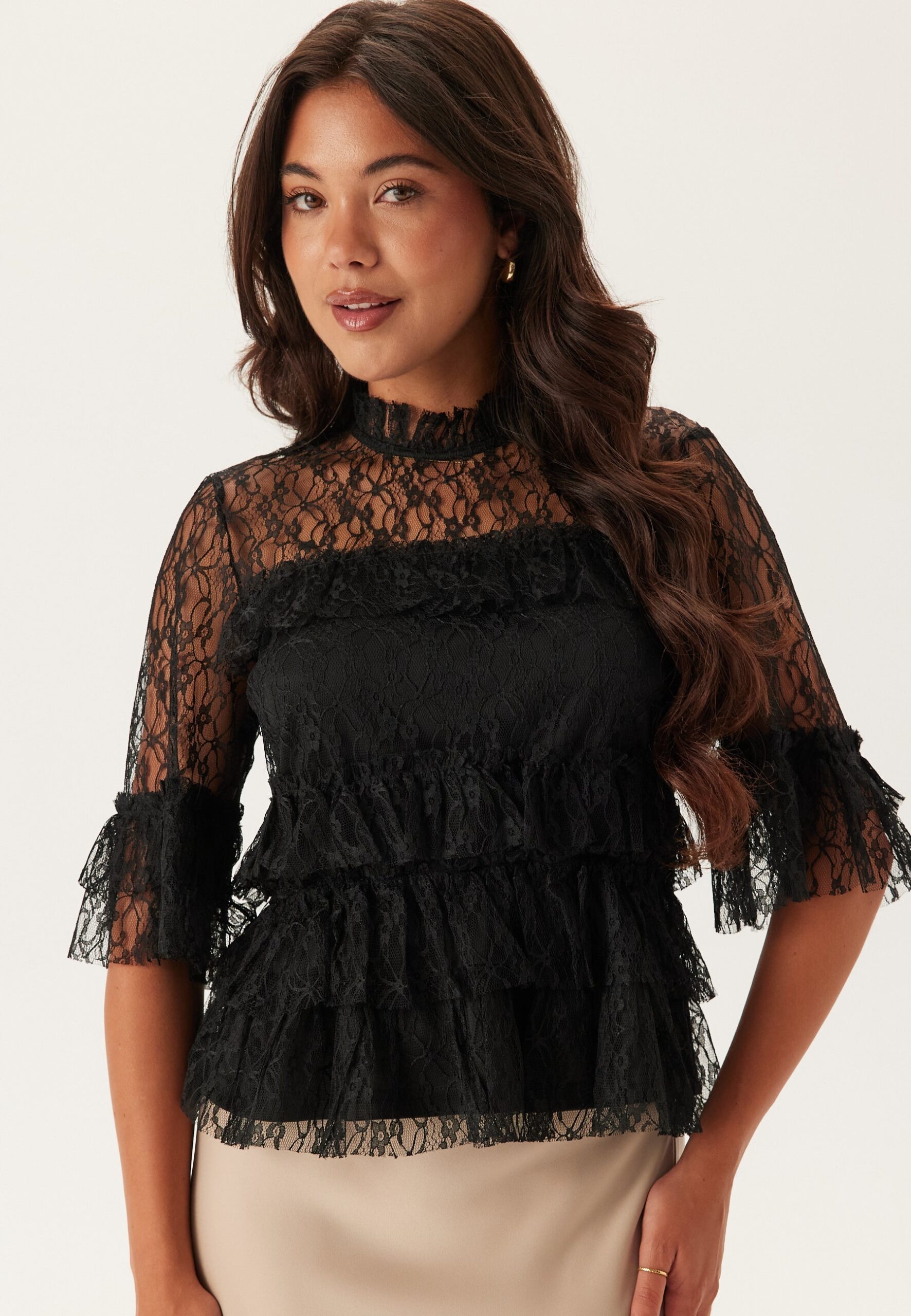 Frill Lace Blouse Frill Lace Blouse