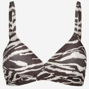 Mønstret bikini-bh