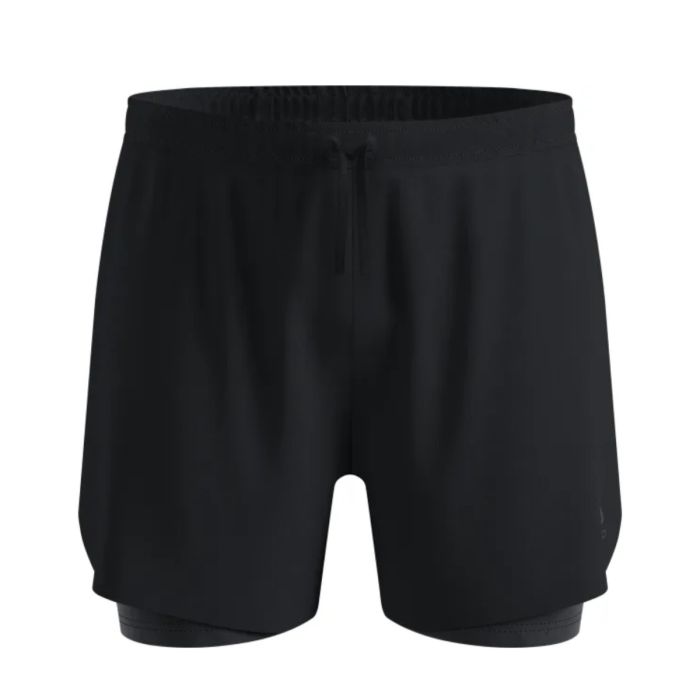 Odlo Zeroweight 2in1 5 Inch Shorts Str. S Sort Herre Odlo Zeroweight 2in1 5 Inch Shorts Str. S Sort Herre