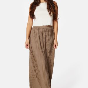 Pleated Maxi Skirt