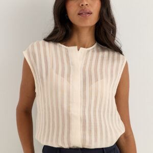 Slftoran Regular Sl Striped Shirt