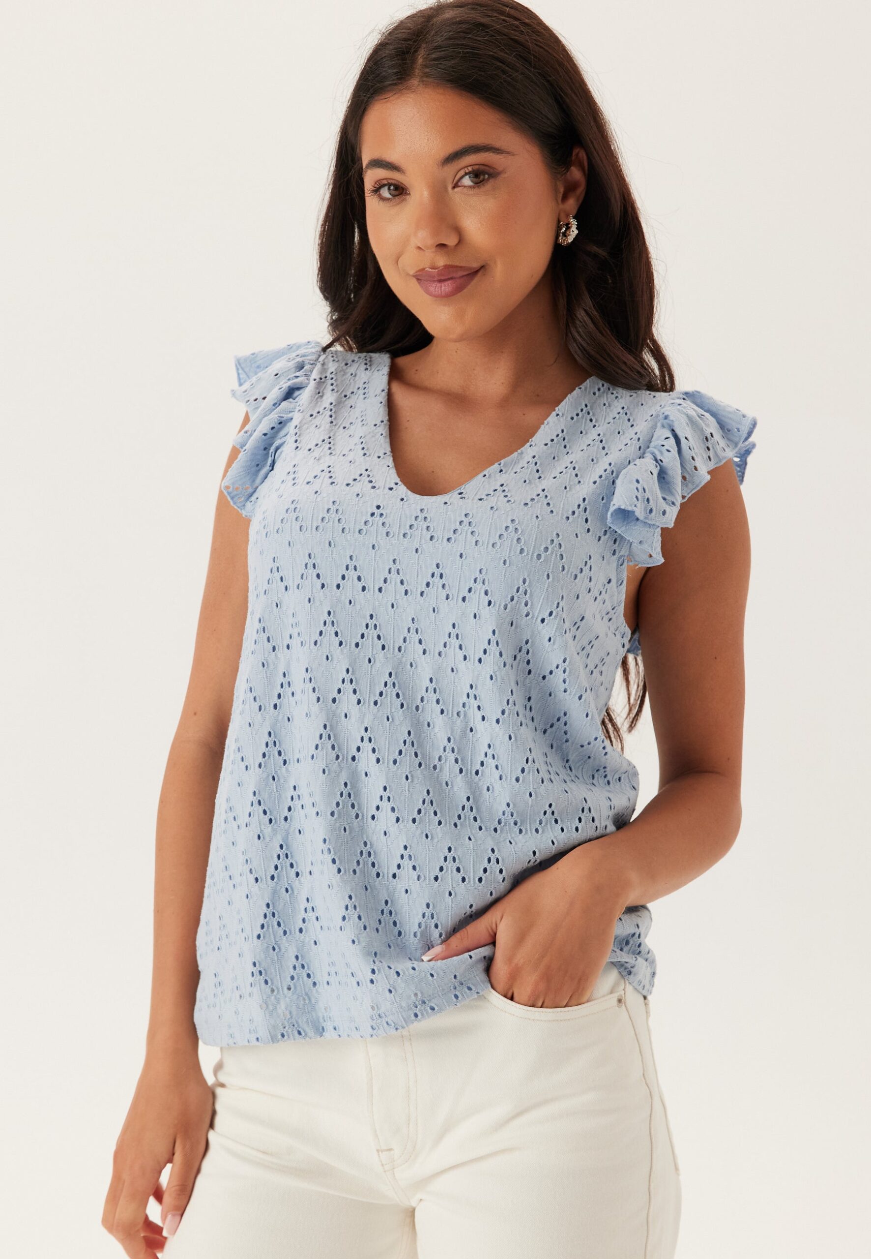 Viamalina V-neck C/S TOP TOP T Viamalina V-neck C/S TOP TOP T