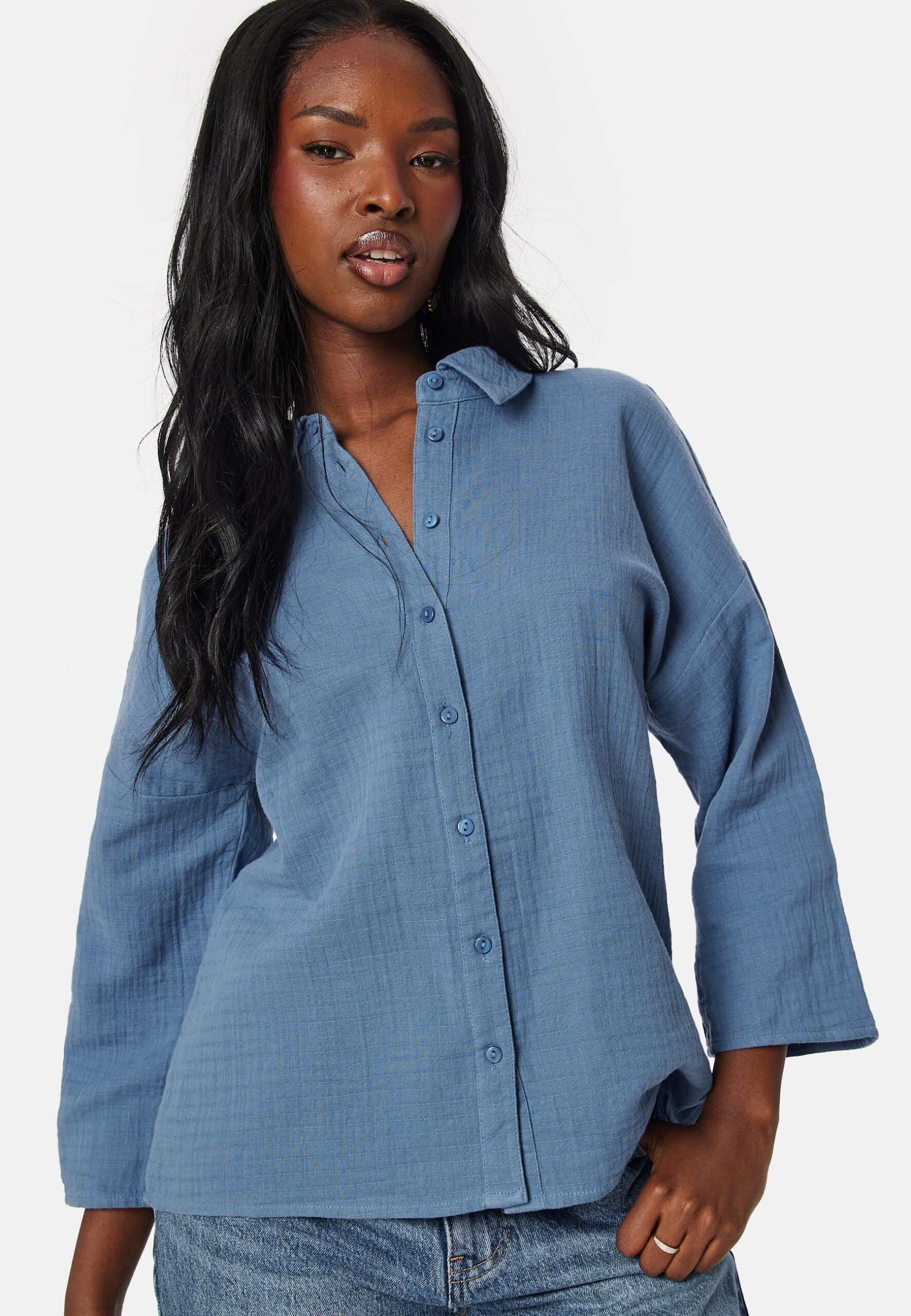 Vilania button 3/4 shirt Vilania button 3/4 shirt
