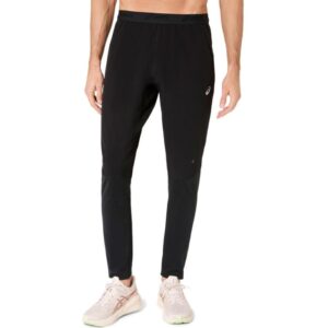 ASICS Road Winter Pants Str. L Sort Herre