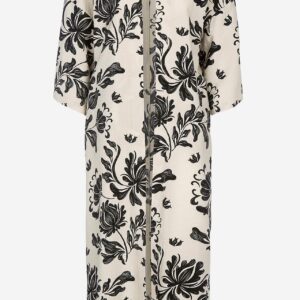 Åben kaftan med lommer