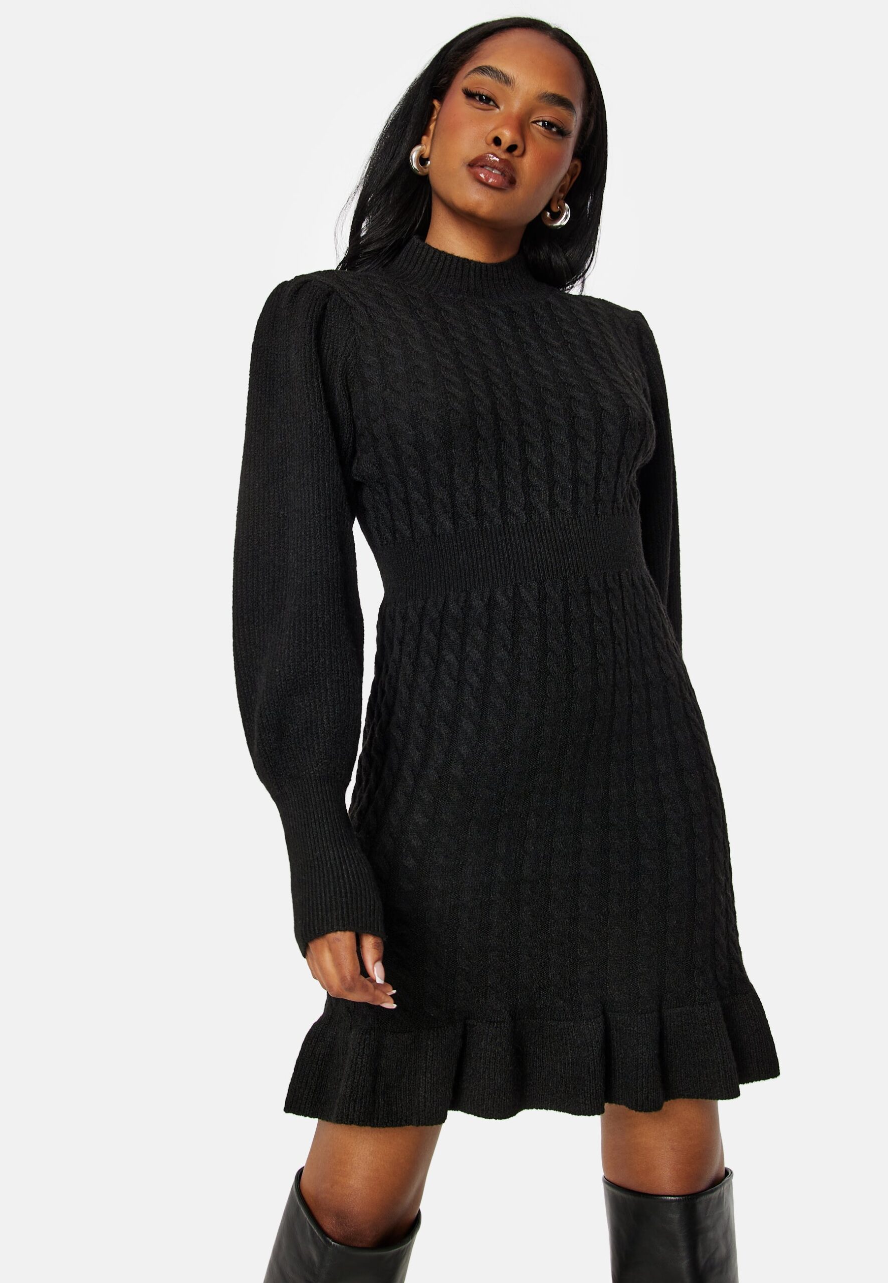 Awvera LS Short Knit Dress Awvera LS Short Knit Dress