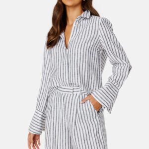 CC Linen striped shirt