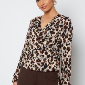 Carly L/S Wrap Short Top